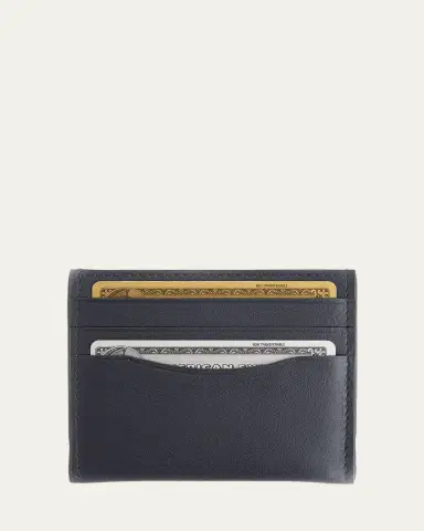 Royce New York Personalized Leather RFID Blocking Minimalist Card Case | Thumbnail 2 Royce New York Personalized Leather RFID Blocking Minimalist Card Case | Thumbnail 2