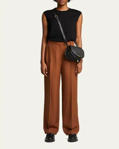 Chloé Marcie Small Crossbody Bag in Grained Calfskin | Thumbnail 5 Chloé Marcie Small Crossbody Bag in Grained Calfskin | Thumbnail 5