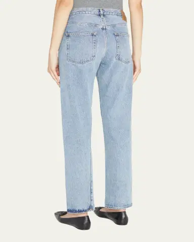 TOTEME Twisted Seam Straight-Leg Denim Pants | Thumbnail 3 TOTEME Twisted Seam Straight-Leg Denim Pants | Thumbnail 3
