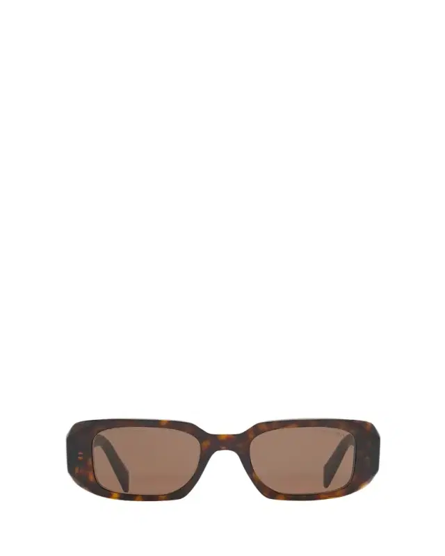 Prada Men's Rectangle Acetate Logo Sunglasses