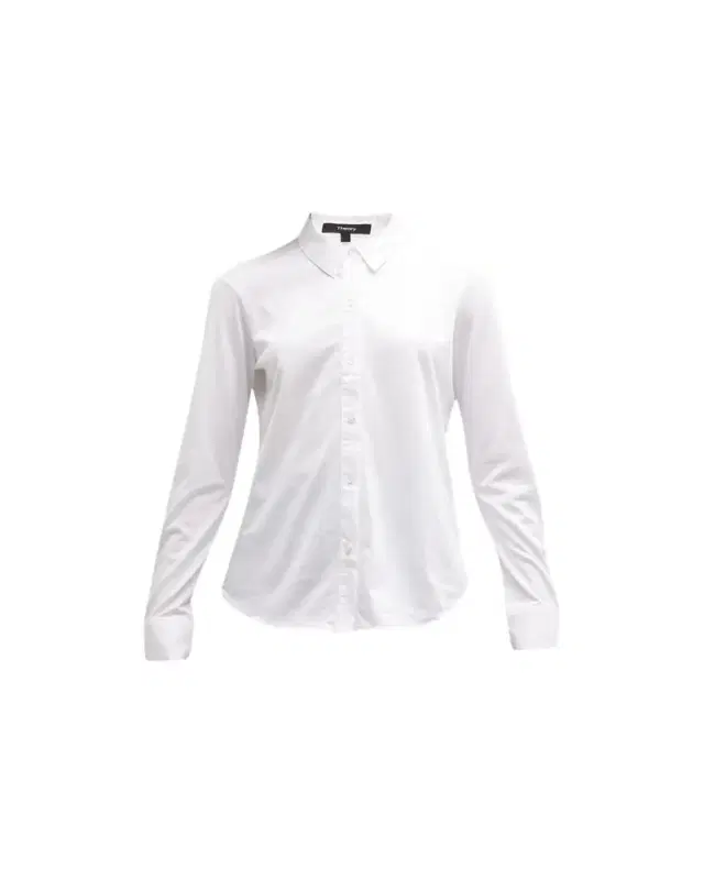 Theory Riduro Organic Cotton Button-Up Shirt