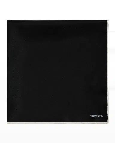TOM FORD Men's Silk Pocket Square | Thumbnail 2