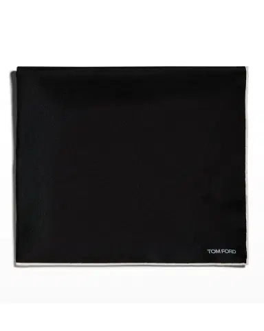 TOM FORD Men's Silk Pocket Square | Thumbnail 3