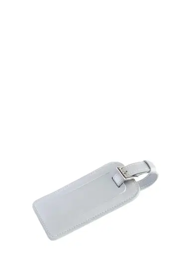 Royce New York Monogrammed Leather Luggage Tag, Personalized | Thumbnail 1