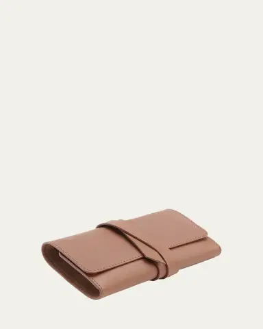 Royce New York Monogrammed Leather Tech Cord Accessory Organizer, Personalized | Thumbnail 2