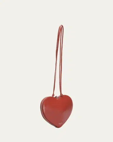 Alaïa Le Coeur Crossbody Bag in Lux Leather | Thumbnail 3