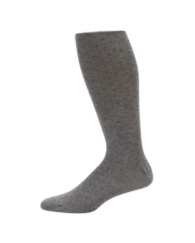 Pantherella Men's Gadsbury Pindot Crew Socks | Thumbnail 1