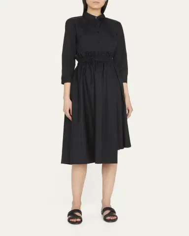 Carolina Herrera Classic Cotton Button-Front Shirt | Thumbnail 2 Carolina Herrera Classic Cotton Button-Front Shirt | Thumbnail 2