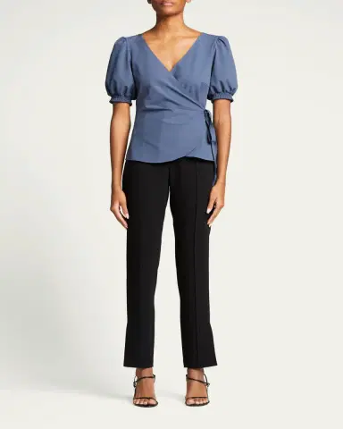 Cinq à Sept Brianne Slit-Leg Trousers | Thumbnail 2