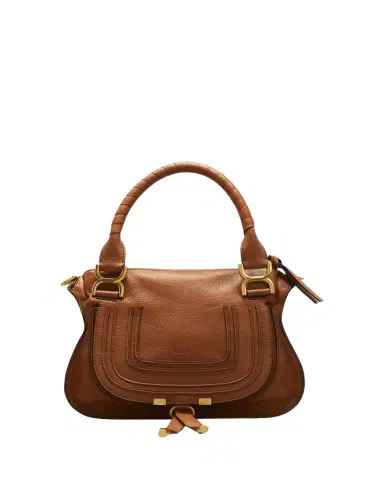 Chloé Marcie Small Satchel Bag in Grained Calfskin | Thumbnail 1 Chloé Marcie Small Satchel Bag in Grained Calfskin | Thumbnail 1