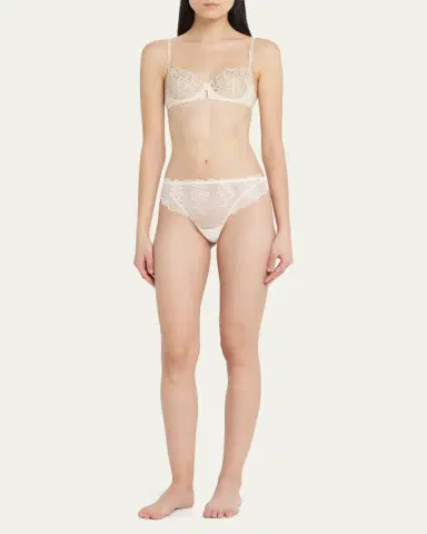 Simone Pérèle Reve Scalloped Lace Tanga | Thumbnail 2
