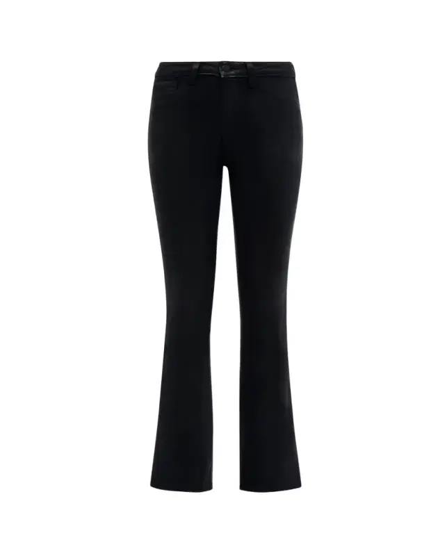 Selma High-Rise Coated Sleek Baby Boot Jeans
