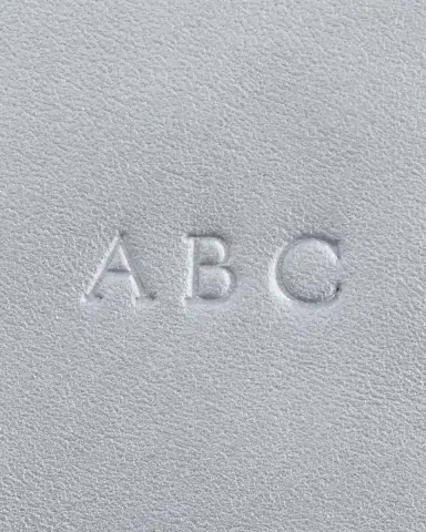 ROYCE New York Monogrammed Leather Catchall Valet Tray, Personalized | Thumbnail 2