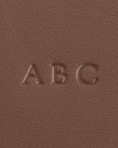 Royce New York Monogrammed Executive Weekly Leather Calendar Planner, Personalized | Thumbnail 2