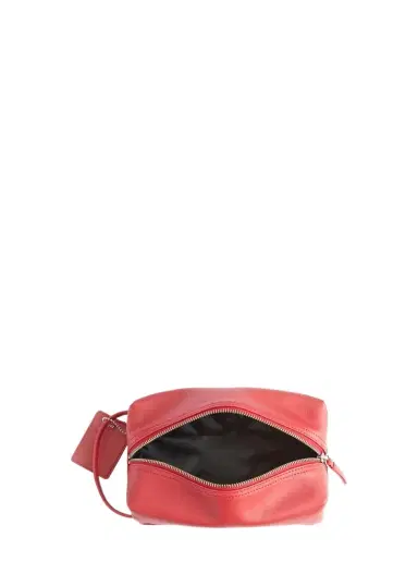 ROYCE New York Monogrammed Compact Leather Toiletry Bag, Personalized | Thumbnail 1