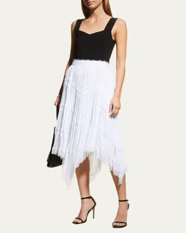 A.L.C. Jordana Seamed Cropped Tank Top | Thumbnail 2
