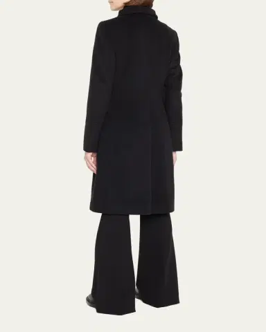 Akris punto Duffle Knee-Length Wool Coat | Thumbnail 3 Akris punto Duffle Knee-Length Wool Coat | Thumbnail 3