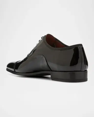 Magnanni Men's Jadiel Patent Cap-Toe Oxfords | Thumbnail 3