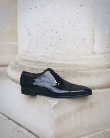 Magnanni Men's Jadiel Patent Cap-Toe Oxfords | Thumbnail 4