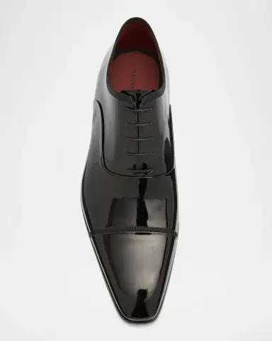 Magnanni Men's Jadiel Patent Cap-Toe Oxfords | Thumbnail 5