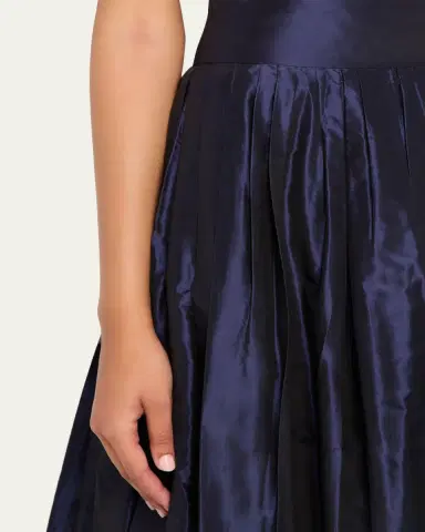 Carolina Herrera Pleated Silk Ball Skirt | Thumbnail 5