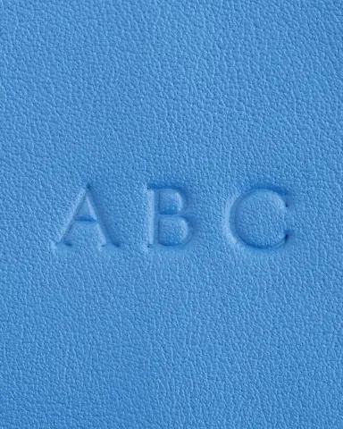 ROYCE New York Monogrammed Leather Envelope Style Card Holder, Personalized | Thumbnail 3