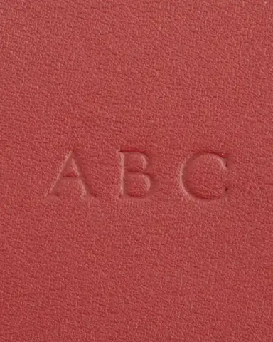 ROYCE New York Monogrammed Leather Envelope Style Card Holder, Personalized | Thumbnail 5