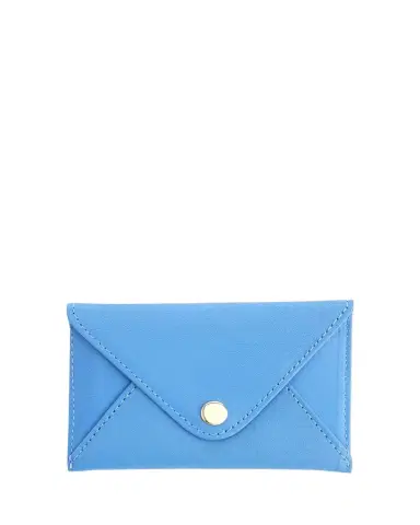 ROYCE New York Monogrammed Leather Envelope Style Card Holder, Personalized | Thumbnail 1