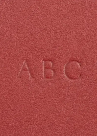 ROYCE New York Monogrammed Compact Leather Cosmetic Bag, Personalized | Thumbnail 2