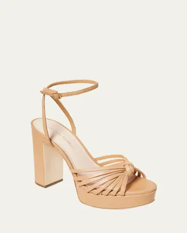 Loeffler Randall Rivka Metallic Knot Platform Sandals | Thumbnail 2