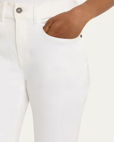 Lafayette 148 New York High Rise Straight Ankle Reeve Jean | Thumbnail 5