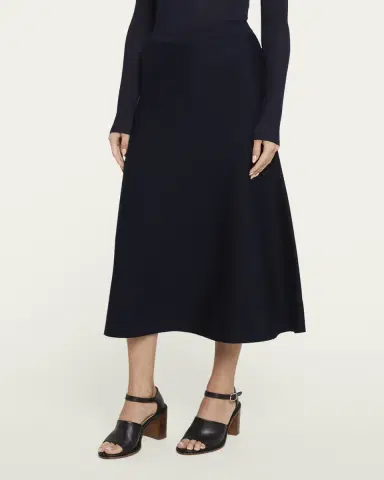 Gabriela Hearst Freddie Midi Wool-Cashmere Skirt | Thumbnail 4 Gabriela Hearst Freddie Midi Wool-Cashmere Skirt | Thumbnail 4