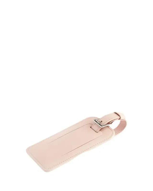 ROYCE New York Monogrammed Leather Luggage Tag, Personalized