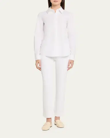Lafayette 148 New York Kennedy Button-Down Shirt | Thumbnail 2 Lafayette 148 New York Kennedy Button-Down Shirt | Thumbnail 2