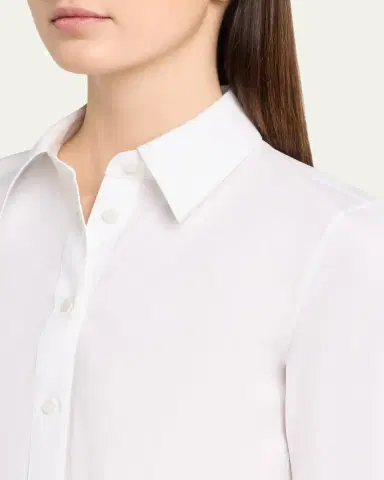Lafayette 148 New York Kennedy Button-Down Shirt | Thumbnail 5 Lafayette 148 New York Kennedy Button-Down Shirt | Thumbnail 5
