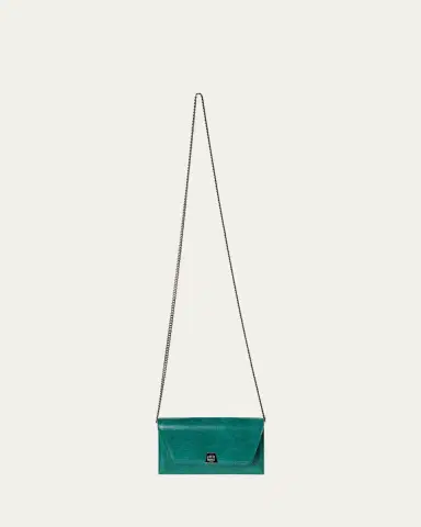 Akris Anouk Lizard-Print Clutch Bag w/ Chain | Thumbnail 3 Akris Anouk Lizard-Print Clutch Bag w/ Chain | Thumbnail 3