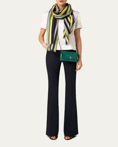 Akris Anouk Lizard-Print Clutch Bag w/ Chain | Thumbnail 6 Akris Anouk Lizard-Print Clutch Bag w/ Chain | Thumbnail 6