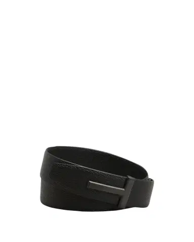 Tom Ford Men's Reversible T-Buckle Leather Belt, 40mm | Thumbnail 1