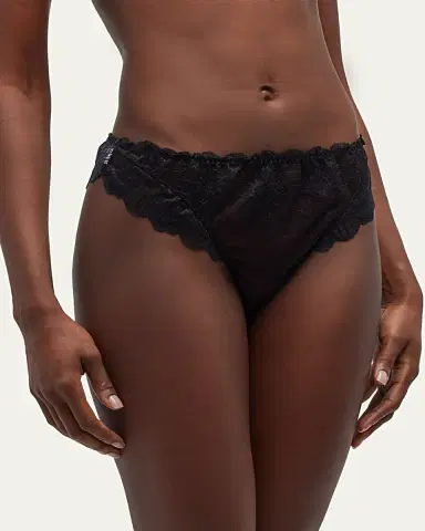 Simone Pérèle Reve Scalloped Lace Tanga | Thumbnail 2