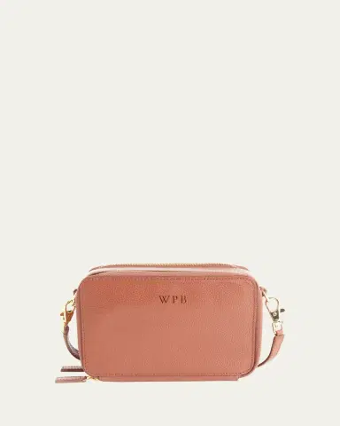 Royce New York Monogrammed Leather Crossbody Bag, Personalized | Thumbnail 2 Royce New York Monogrammed Leather Crossbody Bag, Personalized | Thumbnail 2