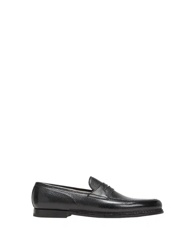 Bontoni Men's Savarese II Deerskin Penny Loafers