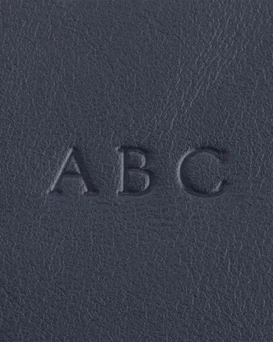 ROYCE New York Monogrammed Leather Catchall Valet Tray, Personalized | Thumbnail 2