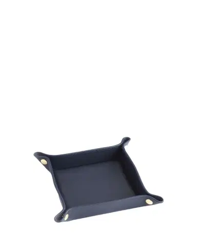 ROYCE New York Monogrammed Leather Catchall Valet Tray, Personalized | Thumbnail 1