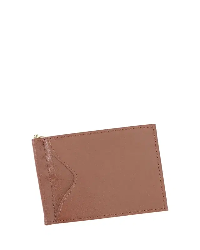 ROYCE New York Personalized RFID-Blocking Leather Money Clip
