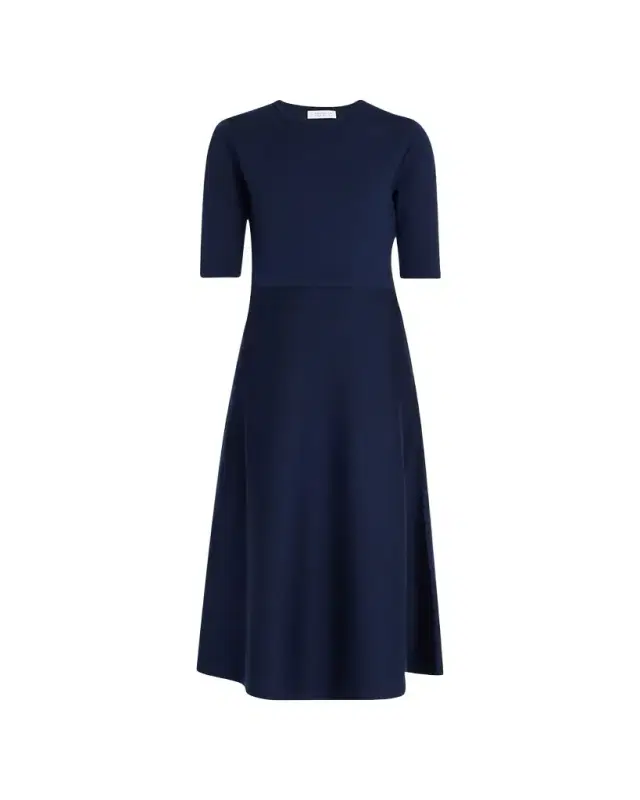Gabriela Hearst Seymore Cashmere Blend Midi Dress