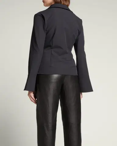 Cinq à Sept McKenna Long-Sleeve Collared Top | Thumbnail 3 Cinq à Sept McKenna Long-Sleeve Collared Top | Thumbnail 3