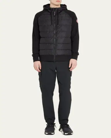 Canada Goose Men's Hybridge Huron Padded-Front Jacket | Thumbnail 2 Canada Goose Men's Hybridge Huron Padded-Front Jacket | Thumbnail 2