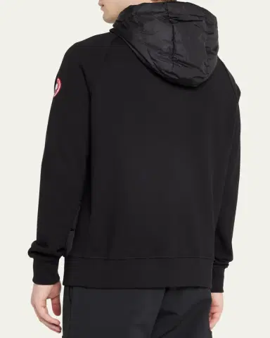 Canada Goose Men's Hybridge Huron Padded-Front Jacket | Thumbnail 3 Canada Goose Men's Hybridge Huron Padded-Front Jacket | Thumbnail 3