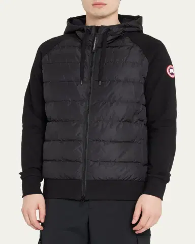 Canada Goose Men's Hybridge Huron Padded-Front Jacket | Thumbnail 4 Canada Goose Men's Hybridge Huron Padded-Front Jacket | Thumbnail 4