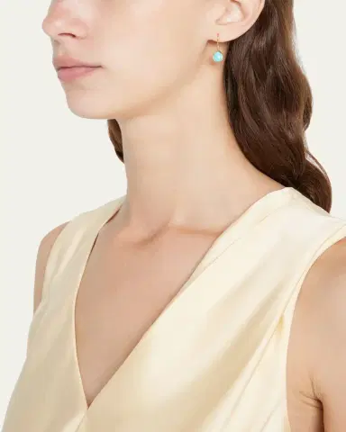 Ippolita Teeny Teardrop Earrings in 18K Gold | Thumbnail 2